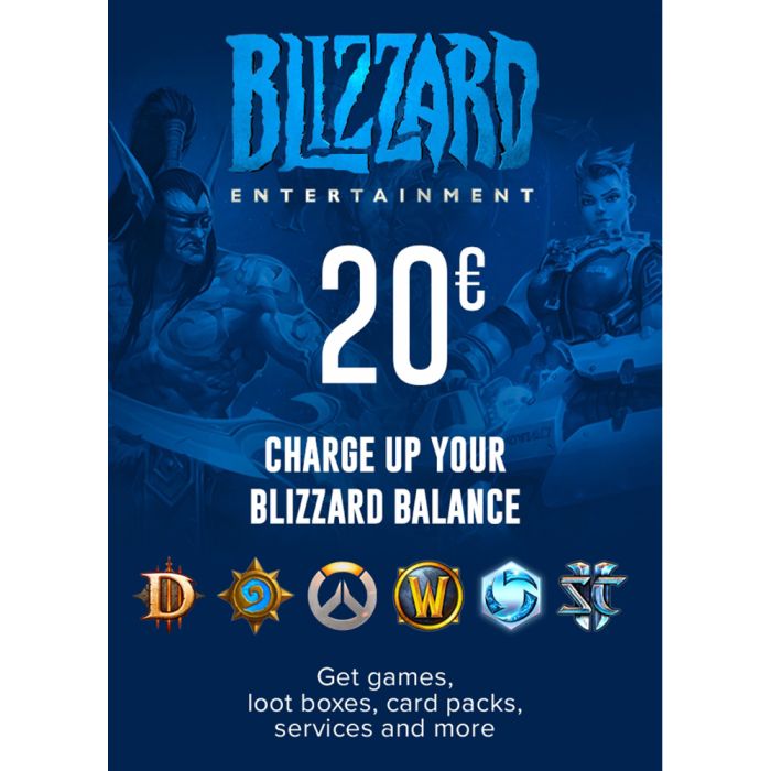 Buy 🔥 Blizzard Code Gift Card 20 € (EU) cheap, choose from