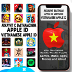 ⚡️ APPLE ID ЛИЧНЫЙ ВЬЕТНАМ НАВСЕГДА ios AppStore iPhone