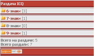 Раздача ICQ