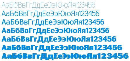 Шрифт Truth CYR