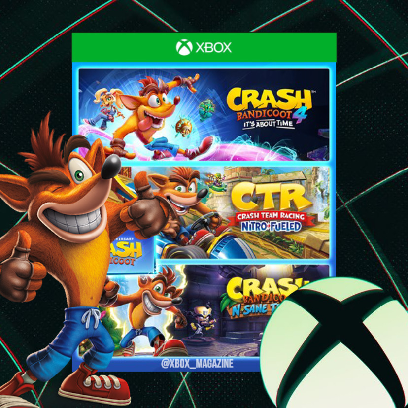 Crash bandicoot - crashiversary bundle. Crash bandicoot tm crashiversary bundle. Crash bandicoot tm crashiversary bundle. Crash bandicoot tm crashiversary bundle. Sane trilogy + ctr nitro fueled.