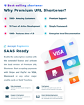 Premium URL Shortener - Link Shortener, Bio Pages