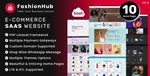 FashionHub SaaS - eCommerce Website Builder