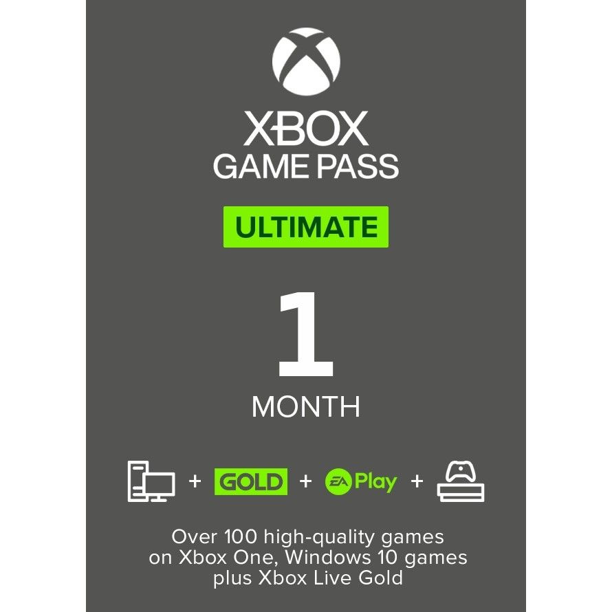 Карта оплаты xbox game pass ultimate на 3 месяца