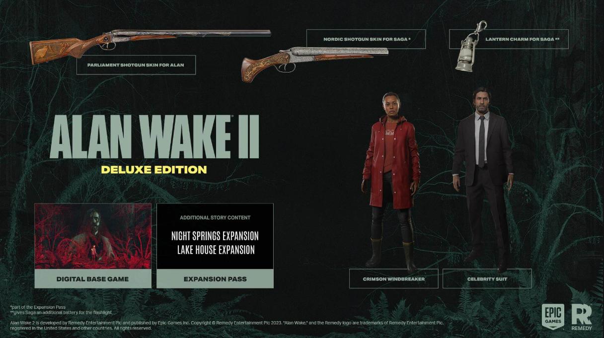 Alan Wake 2 PS5 — buy online and track price history — PS Deals USA
