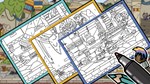 * FIND ALL 8: The road to the Maya - Coloring Book *