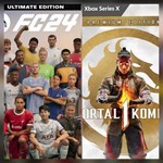 MORTAL KOMBAT 1 + EA SP⚽RTS FC 24❤️‍🔥 XBOX Аккаунт