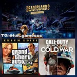 GTA V: PREMIUM + DEAD ISLAND 2 + COD: COLD WAR❤️‍🔥XBOX