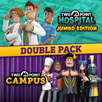Two Point Hospital and Two Point Campus Double Pack PS4