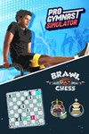 *Pro Gymnast Simulator + Brawl Chess *XBOX *Быстро