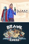 *Brawl Chess + Cyber Protocol *XBOX *Быстро