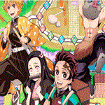 *Demon Slayer Kimetsu no Yaiba Sweep Board | PS Турция