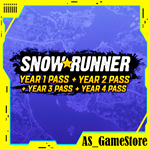 *SnowRunner Сезонный пропуск 1-4 года | PS Турция