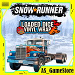 *SnowRunner Виниловая плёнка Dice |DLC| PS Турция