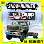 *SnowRunner - True Colors Vinyl Wrap | PS Турция