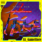 ** World War Z - Burning Skulls Weapons *Эпик Геймс EGS