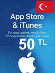 🍎 Apple/iTunes Gift Card 🎁 50 TL TURKEY 🦃 - irongamers.ru