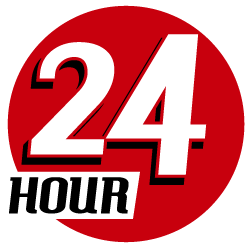 24 часа коробка. Знак 24 часа. 24 Логотип. Значок круглосуточно. Наклейка 24 часа.