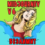 ⛵MIDJOURNEY V6.0 БЕЗЛИМИТ💜ПОДПИСКА🔮+🎁+ПОДАРОК🎁