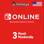 Авто 🇺🇸 Nintendo Switch Online 3 месяца (США) 🇺🇸