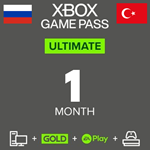 Авто Xbox Game Pass Ultimate 1 месяца | Глобальная/RU - irongamers.ru