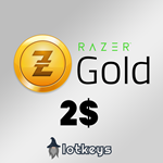 Подарочная карта Razer Gold на 2 доллар [Глобальный]🌍 - irongamers.ru