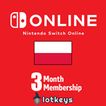 🇵🇱Nintendo Switch Online 3 месяцев (Польша)🇵🇱