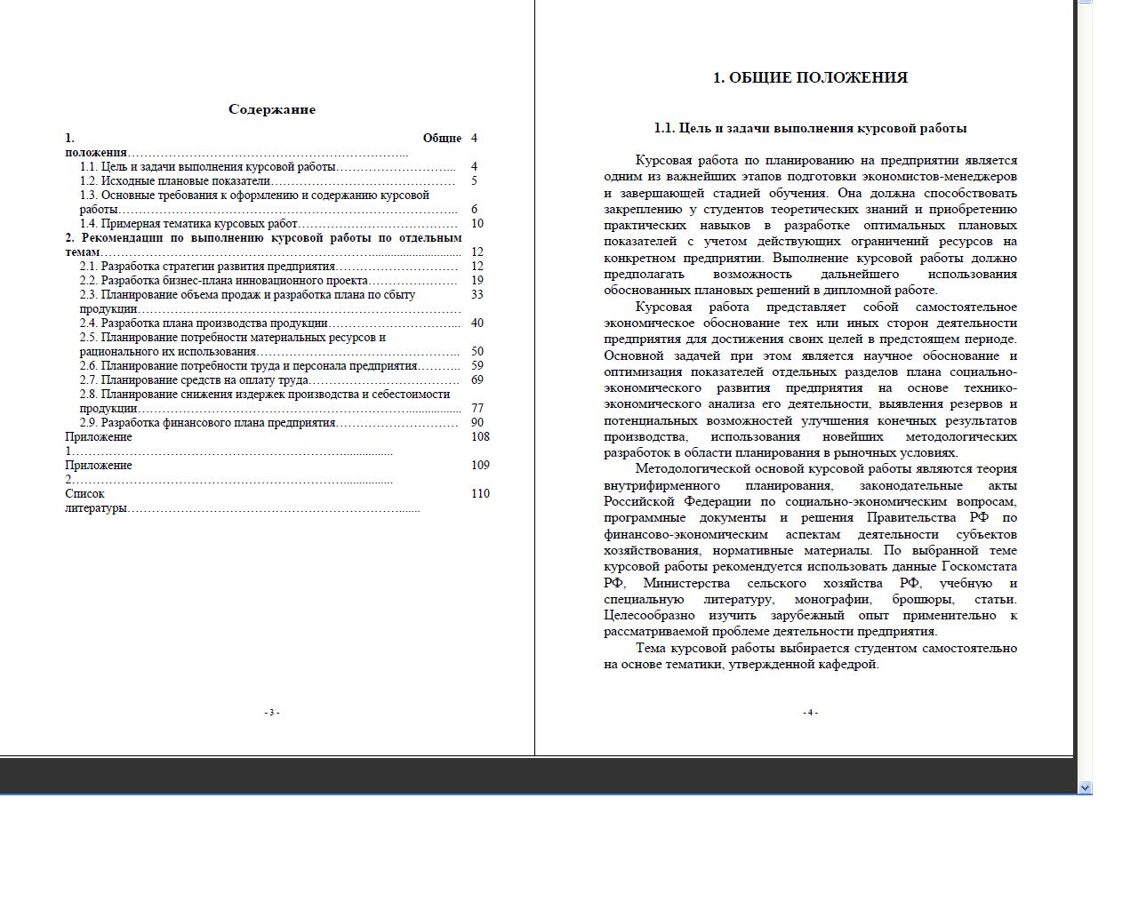 Курсовая работа: Стратегическое планирование на предприятии 3