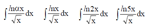 Решенный интеграл вида ∫lnαx/√xdx