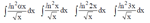 Решенный интеграл вида ∫ln^2(αx)/√xdx