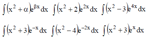 Решенный интеграл вида ∫(x^2+α)e^(βx)dx