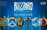 🔑(Battle.net) Подарочная карта Blizzard 20€ EU - irongamers.ru