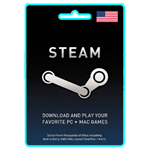 🖤 Steam Gift Card Code 💳 10/20/50/100 USD 🌍 США