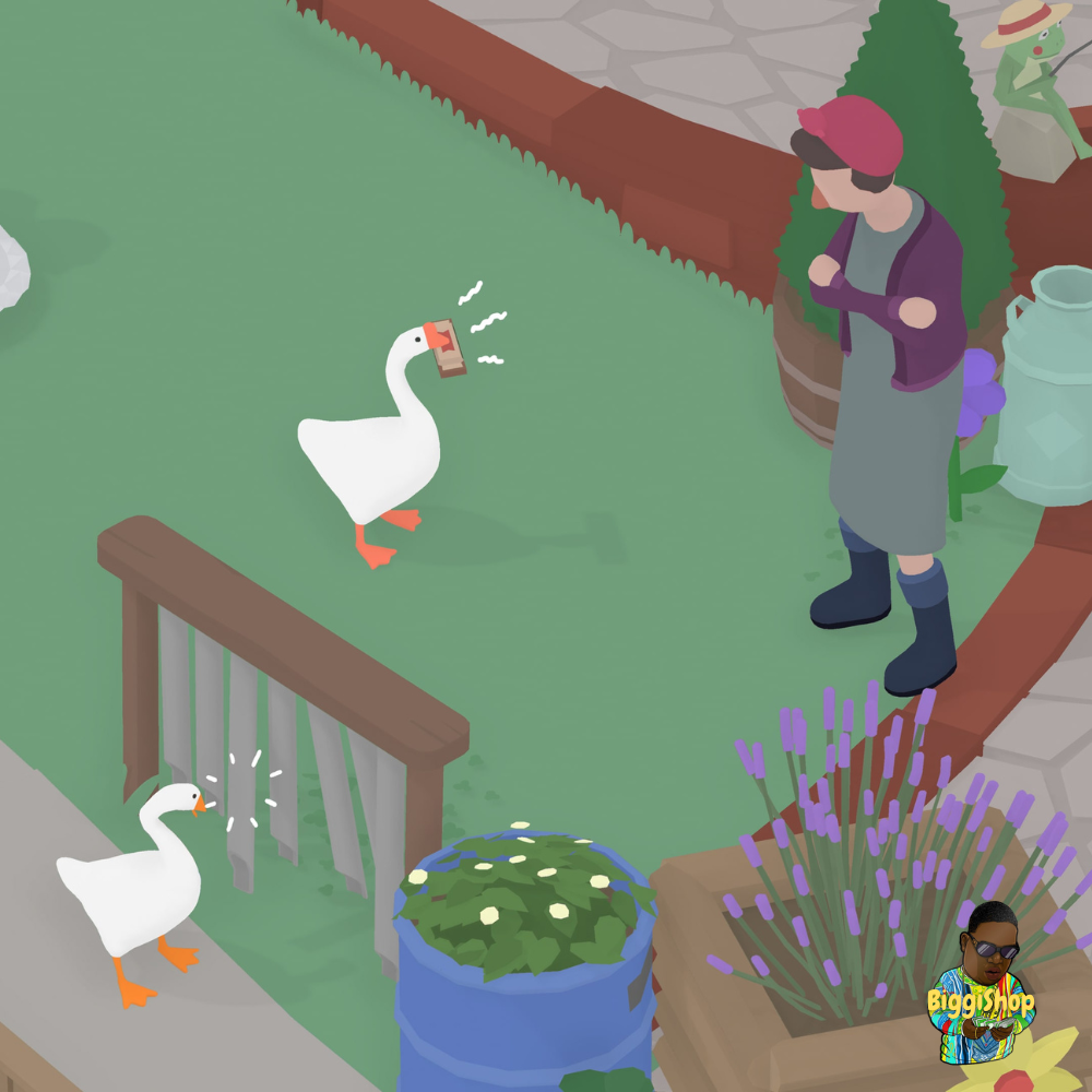 Untitled goose game играть