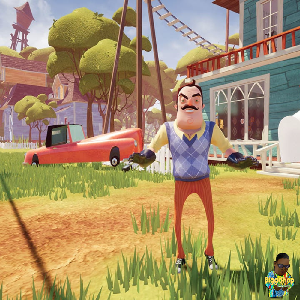 Привет сосед на планшет. Привет сосед 2 на Нинтендо свитч. Hello Neighbor 3. TINYBUILD hello Neighbor. Привет сосед газонокосилка.