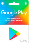 Google Play Gift Card 5$ (USA ONLY)