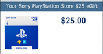 Карта PlayStation(PSN) 25$ USD США