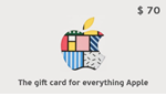 iTunes & App Store Gift Card 70$ (USA)