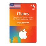 4$ iTunes Card USA🇺🇲🔥✅