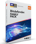 Bitdefender Family Pack 15 devices 3 years