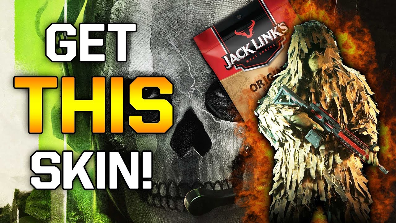 Buy COD MW2 jack links code 🔑GHILLIE SKIN (PAYPAL) and download