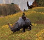 маунт Wooly White Rhino - Белый Шерстистый носорог