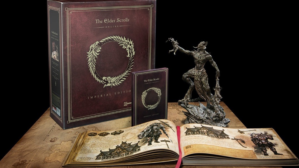 The Elder Scrolls Online Imperial Edition box: КОРОБКА
