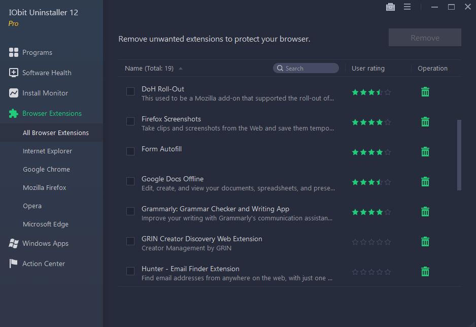 Iobit uninstaller 12.4 ключ. IOBIT Uninstaller Pro.