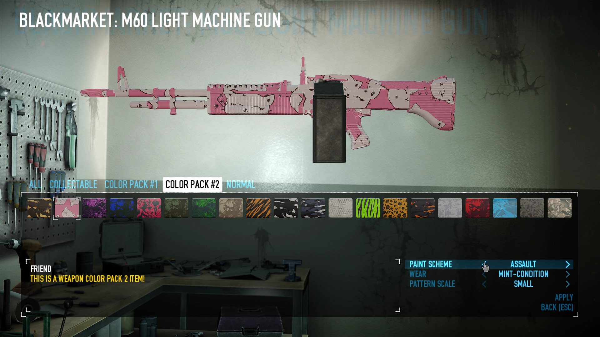 Payday 2 weapon colors фото 15