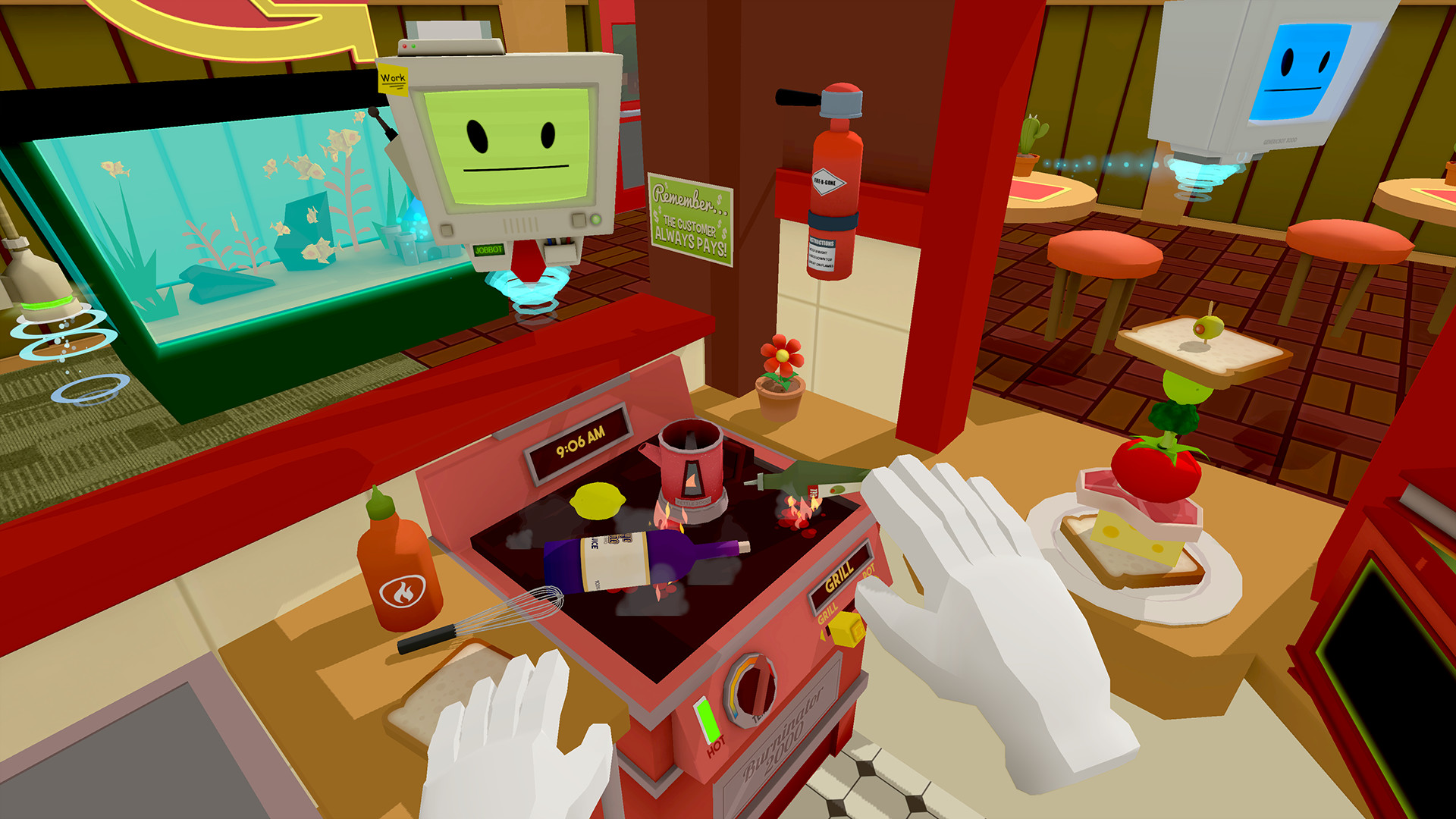Игры с виаром. Джоб симулятор VR. Job Simulator ps4 VR. Job Simulator ps4 диск. Симулятор офисного работника.