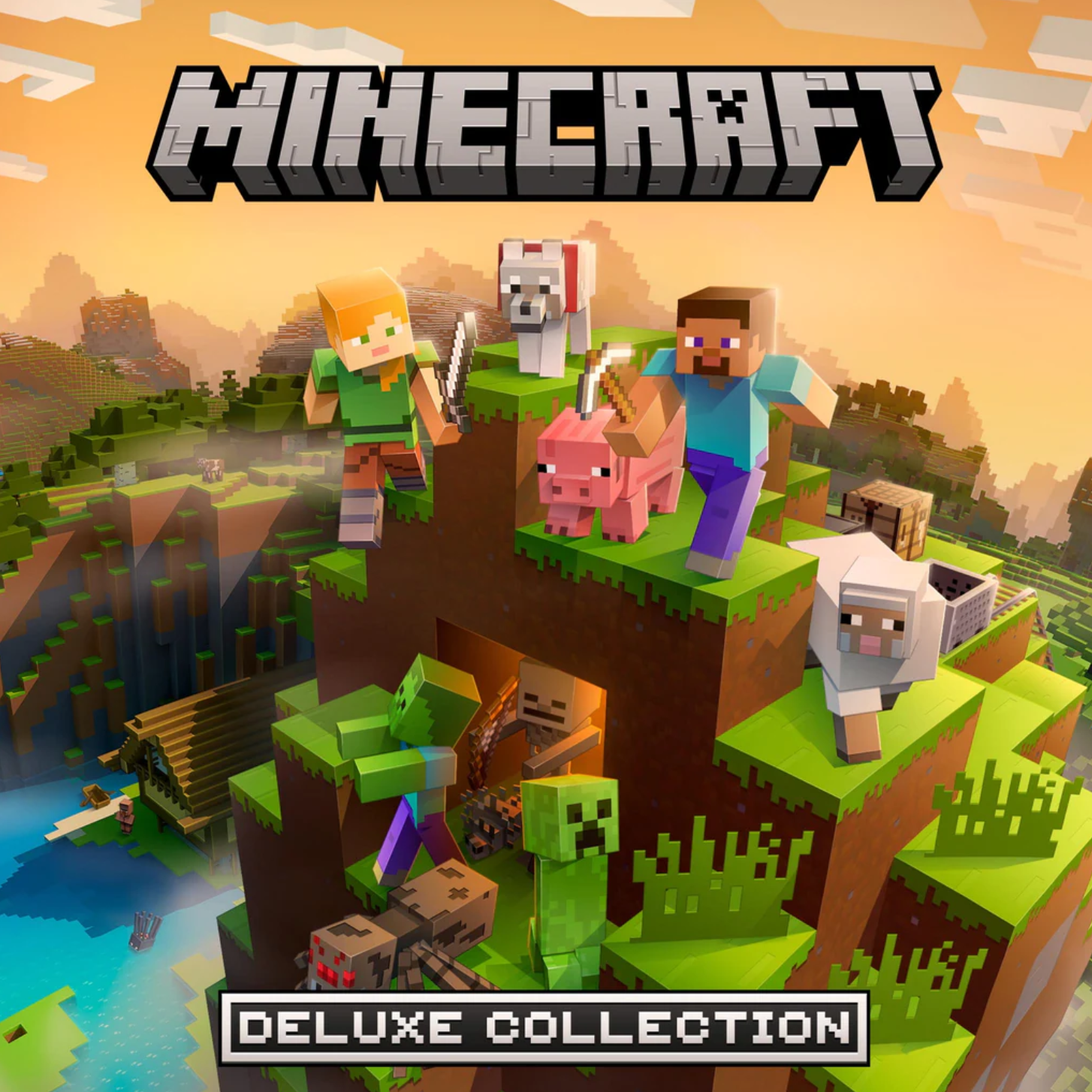 Minecraft deluxe edition nintendo. Майнкрафт 1.20. Minecraft 1.19.51. Minecraft Deluxe collection DLC buy.