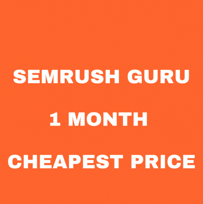 Buy Semrush Guru 1 2 3 month Auto Delivery PayPal cheap