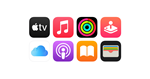 Apple Music, Apple TV+, Apple Arcade, Fitness+ и iCloud