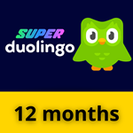 Подписка Super Duolingo 12 месяцев 🔴на Ваш аккаунт🔴